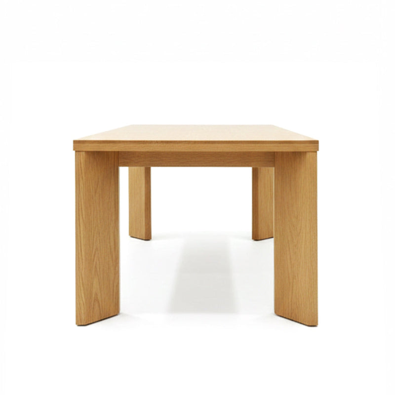 SYLEY Contemporary Dining Table – Solid Oak & Ceramic Marble Series