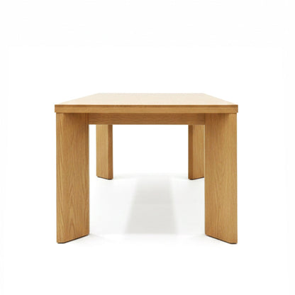 SYLEY Contemporary Dining Table – Solid Oak & Ceramic Marble Series