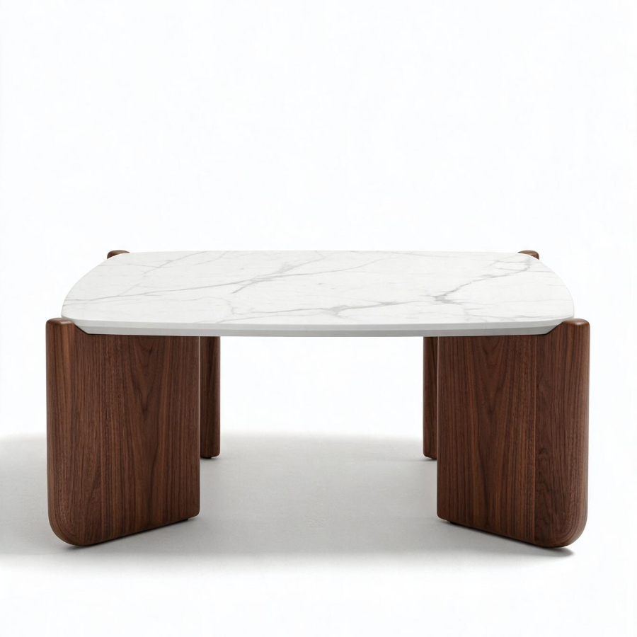 SINTARRY Sintered Stone Coffee Table – Square-35 IN