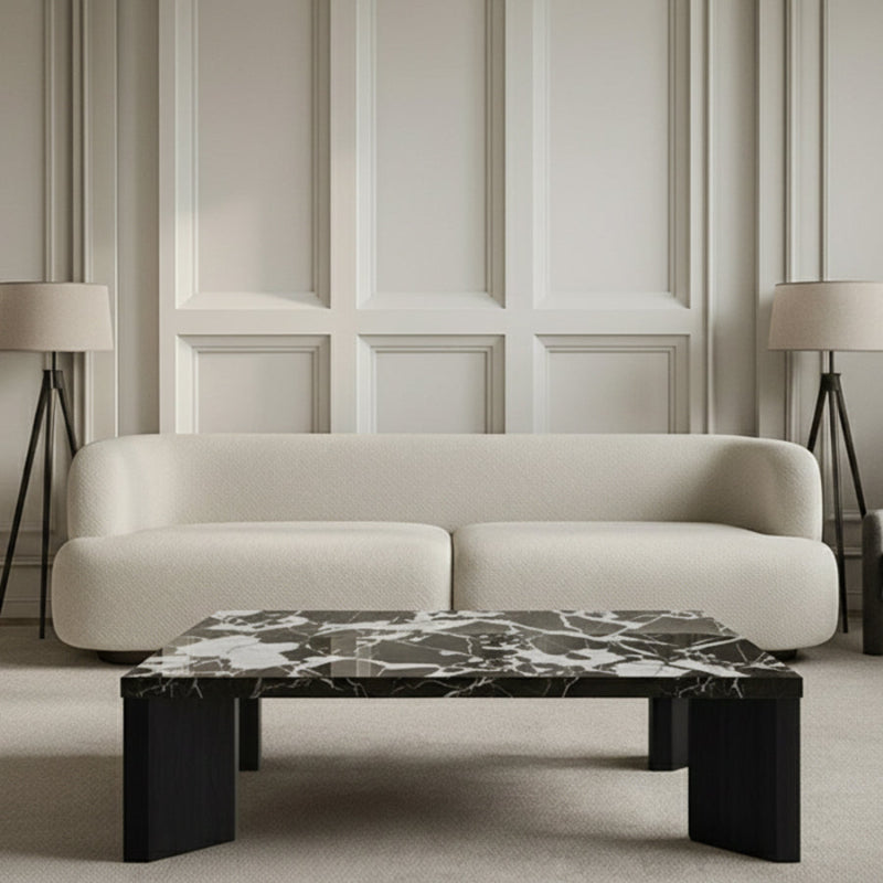 Syley Modern Coffee Table (47.2." × 27.6" / 120 × 70 cm)